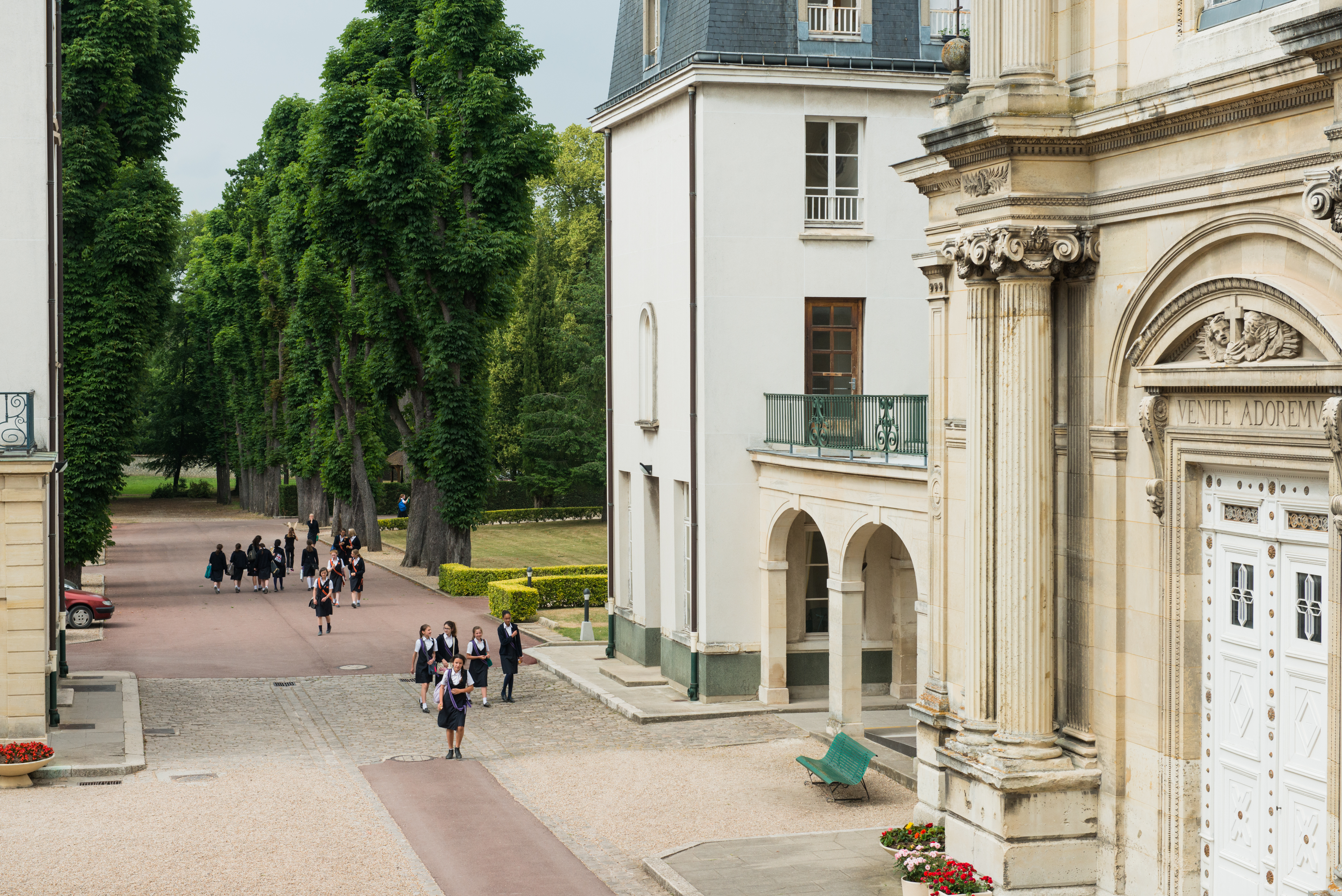 La maison d'éducation des Loges © Chrystèle Lacène