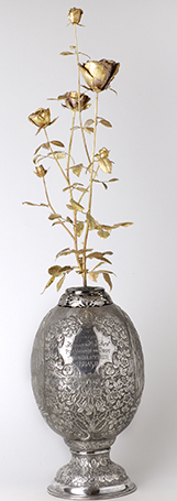 The Golden Rose of Isabel of Branganza-Orléans Circa 1888 – Gold and silver